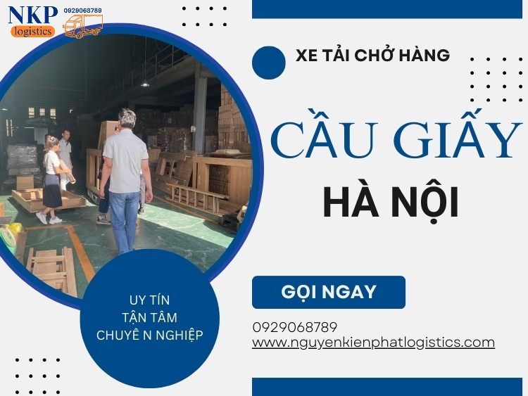 Nhu cầu thuê xe tải chở hàng tại quận Cầu Giấy hiện nay