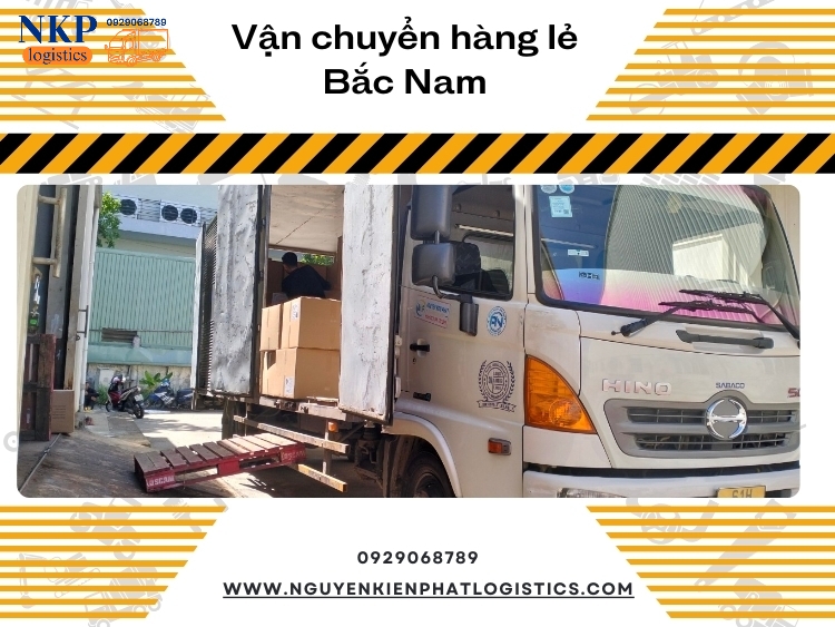 Phí thuê xe tải vận chuyển hàng lẻ hàng ghép Bắc Nam tại NKP Logistics