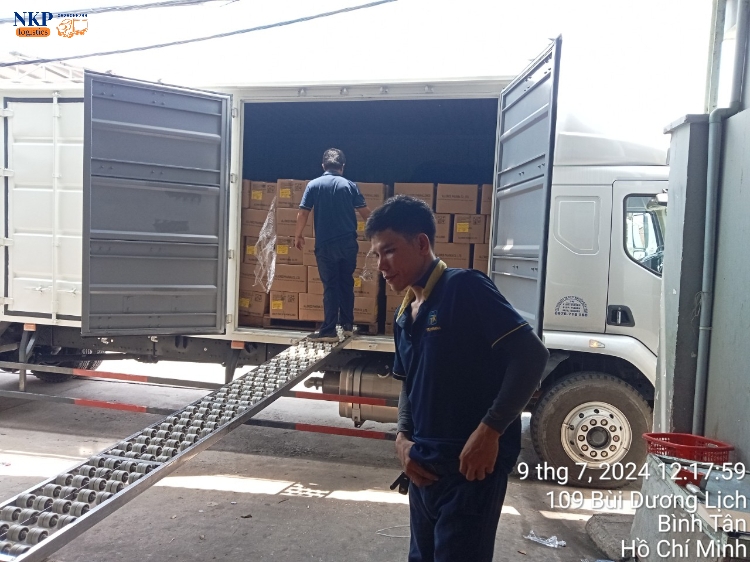 Quy trình đăng ký dịch vụ chành xe Bình Dương đi Vĩnh Long và ngược lại NKP Logistics