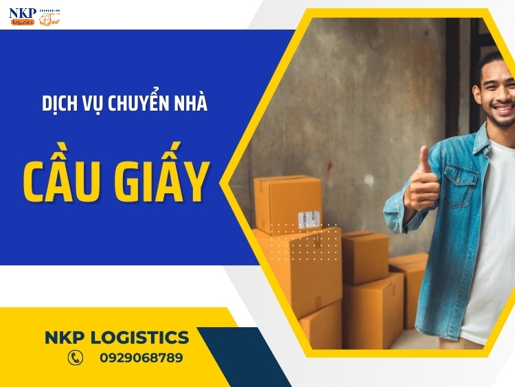 Bảng giá thuê xe tải chuyển nhà giá rẻ Cầu Giấy mới nhất tại NKP Logistics