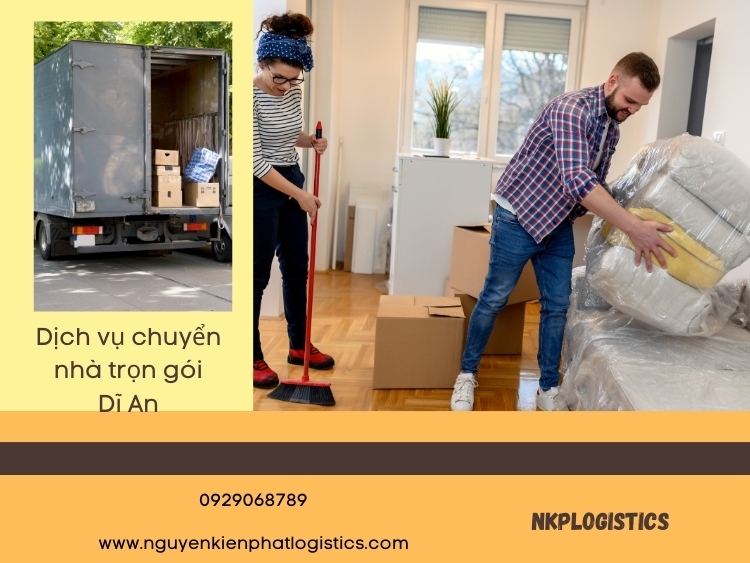 dịch vụ chuyển nhà trọn gói Dĩ An