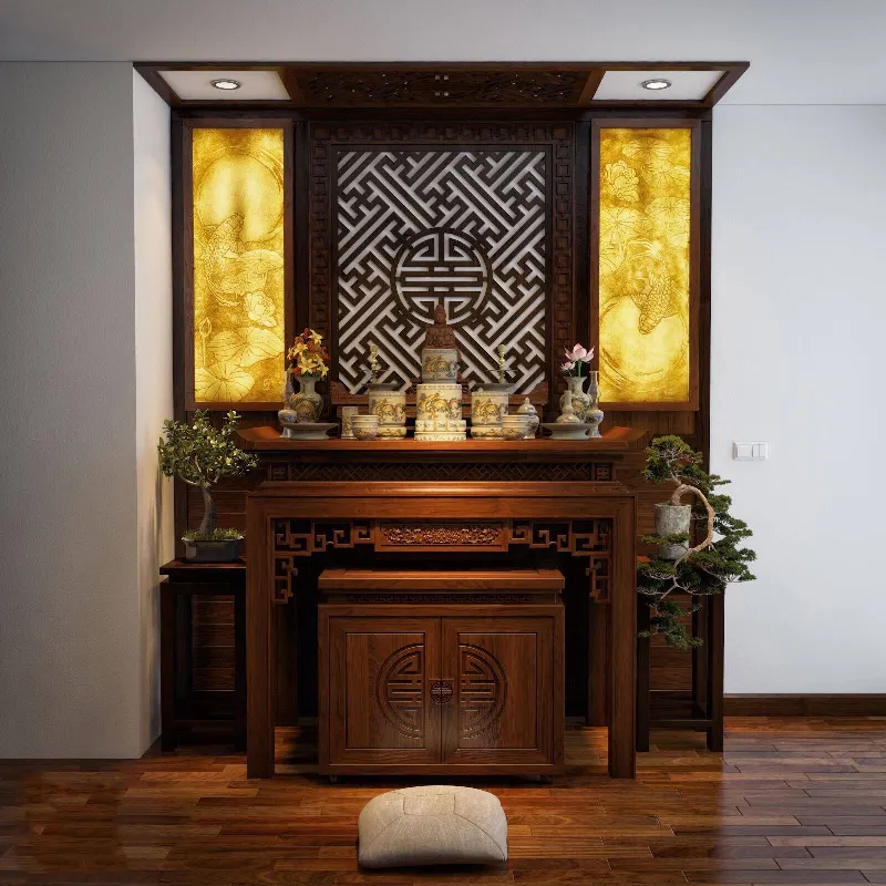 Rước bàn thờ vào nhà mới