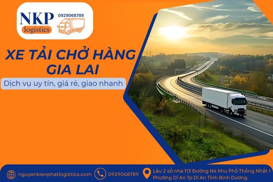 Xe tải chở hàng Gia Lai Xe tải chở hàng Gia Lai