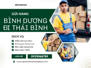 gửi hàng từ Bình Dương đi Thái Bình