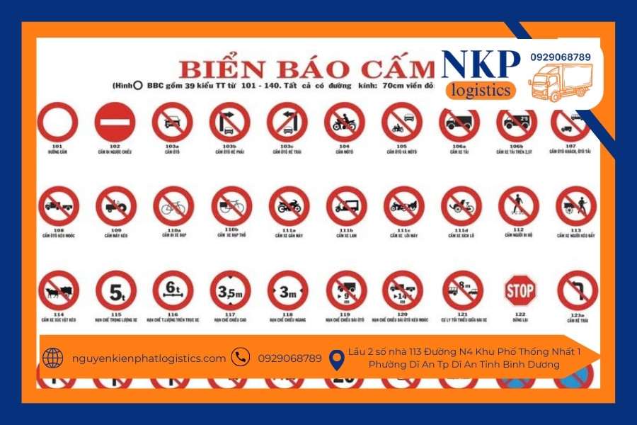 Biển báo cấm Biển báo cấm