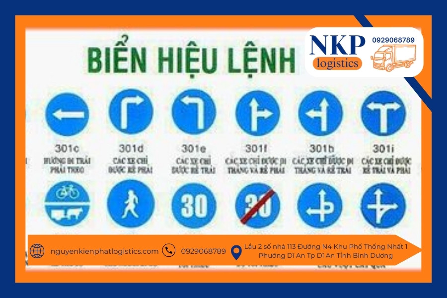 Biển hiệu lệnh Biển hiệu lệnh