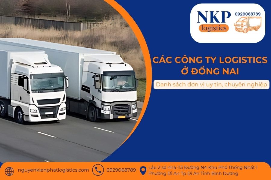 Các công ty logistics ở Đồng Nai