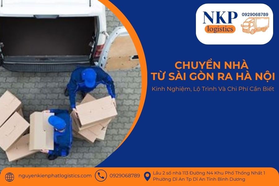 Chuyển nhà từ Sài Gòn ra Hà Nội
