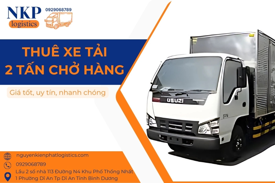 Thuê xe tải 2 tấn chở hàng Thuê xe tải 2 tấn chở hàng