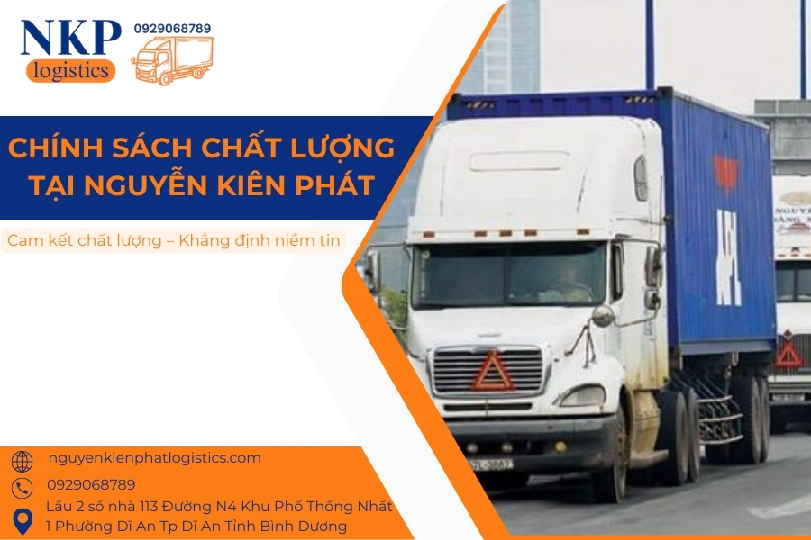 Chính sách chất lượng tại Nguyễn Kiên Phát Chính sách chất lượng tại Nguyễn Kiên Phát