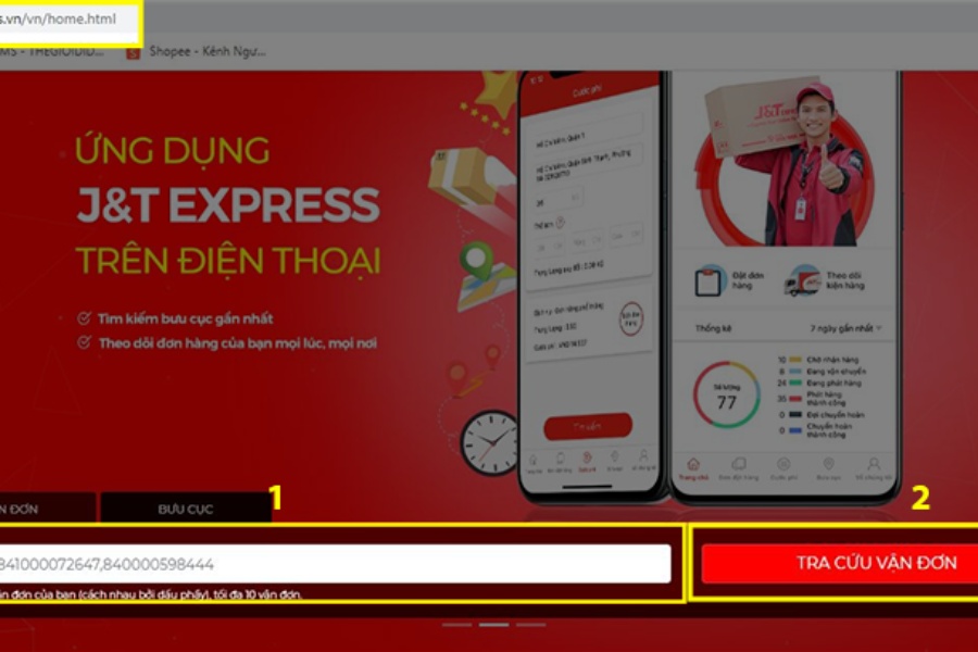 Kiểm tra đơn hàng J&T Express Kiểm tra đơn hàng J&T Express