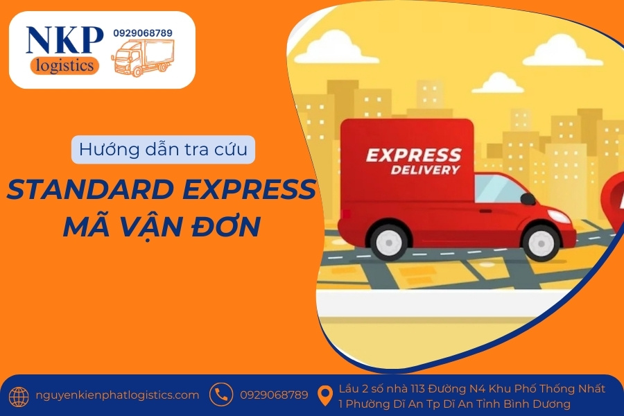 Standard Express mã vận đơn Standard Express mã vận đơn