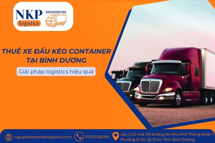 Thuê xe đầu kéo container tại Bình Dương Thuê xe đầu kéo container tại Bình Dương