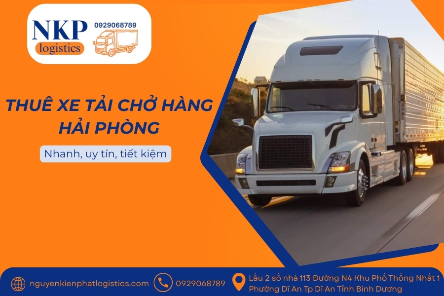Thuê xe tải chở hàng Hải Phòng Thuê xe tải chở hàng Hải Phòng