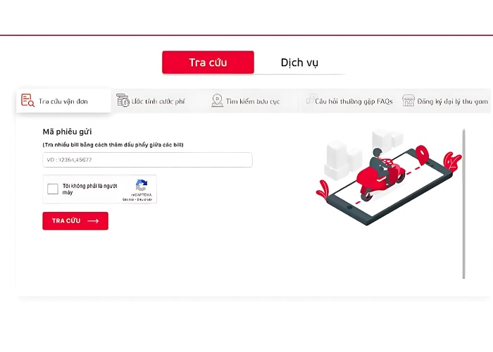 Tra cứu vận đơn Seller Own Fleet trên website Tra cứu vận đơn Seller Own Fleet trên website