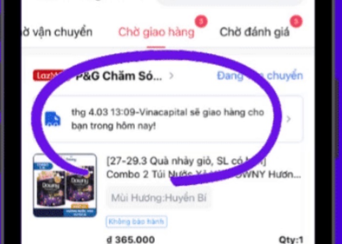 Tra mã vận đơn GXB qua Lazada Tra mã vận đơn GXB qua Lazada